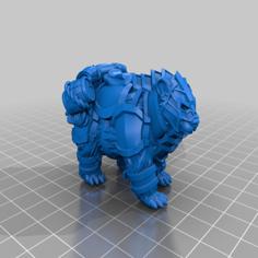 Bear Mount 3D Printer Model