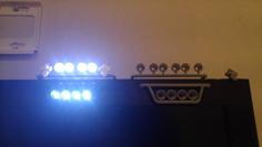 Lightbar With Michelin 3D Printer Model