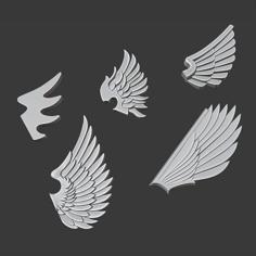 Wing Ornaments 3D Printer Model