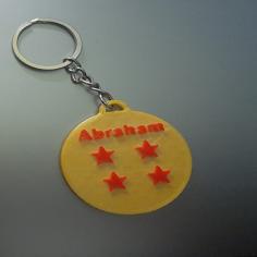 Abraham Keychain 3D Printer Model