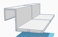 Office Partition Shelf 3D Printer Model