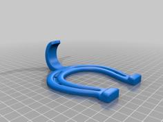 Horseshoe Wall Hook 3D Printer Model