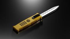 Tactical Switchblade Letter Opener And Desk Toy 3D Printer Model