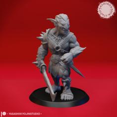 Goblin – Tabletop Miniature 3D Printer Model