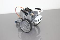 SMARS Three Wheeled Mod 3D Printer Model