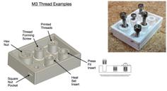 Screw Thread Methods 3D Printer Model