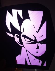 Vegeta (remix San Goku Adulte By Yb__magiic) 3D Printer Model