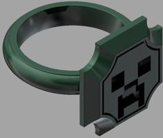 Creeper Ring 3D Printer Model