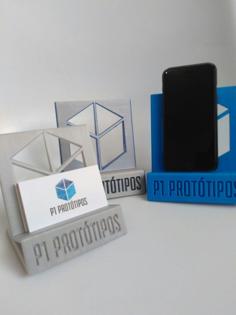 P1 Phone / Business Card Stand 3D Printer Model