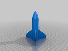 Quick Print Rocket 3D Printer Model