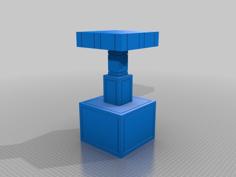 Functional Minecraft Piston 3D Printer Model