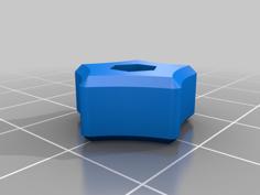 Sphere-O-Bot / Eggbot M3 Knob For Pen Holder 3D Printer Model