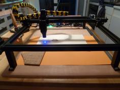 DIY Wifi Laser Cutter And Engraver With 3D Printed Parts 3D Printer Model