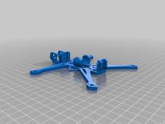 NanoLongRange Weight Reduced 3D Printer Model