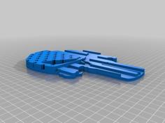 Punisher Keychain 3D Printer Model