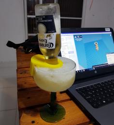 Corona Bottle Clip Beer 3D Printer Model