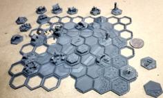 Hex Quest World Mapping System (+Update 1) 3D Printer Model