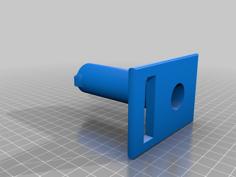 Small Diameter CubeX Filament Holder 3D Printer Model