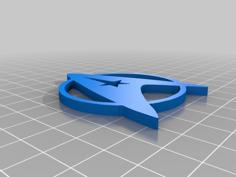 Star Trek Badges-hold 3D Printer Model