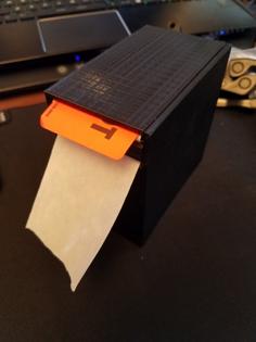 Sticker Or Label Dispenser (parametric) 3D Printer Model