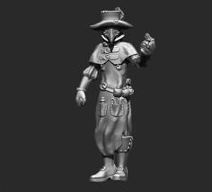 Not So Heartless Plague Doctor 3D Printer Model