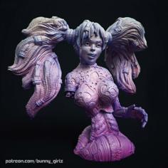 Cybergirl Vega 3D Printer Model