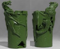 Wyvern Dice Tower 3D Printer Model