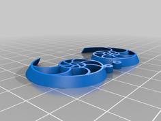 Smaller Nautilus Earring Pair 3D Printer Model