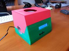 Cat Food Dispenser 3D Printer Model