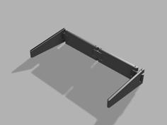 Folding Laptop Stand 3D Printer Model