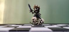 Skeleton King (Black King) 3D Printer Model