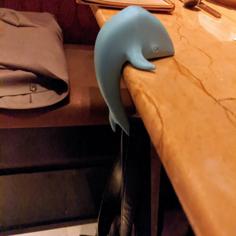 Travelling Whale Bag Hook 3D Printer Model