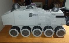 Star Wars Turbo Tank/A6 Juggernaut 3D Printer Model