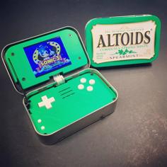 MintyPi (Raspberry Pi Gaming Handheld In An Altoids Mint Tin!) 3D Printer Model