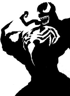 Venom Stencil 3D Printer Model