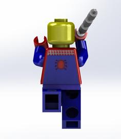 Spiderman Lego Man 3D Printer Model