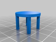 Dining Table 3D Printer Model