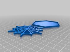 Spider’s Web Coasters Remix 3D Printer Model