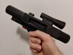 Scaled Up Lego Blaster Rifle 3D Printer Model