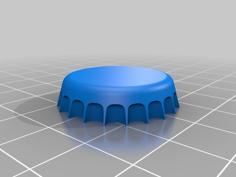 Bottle Cap (no Text) 3D Printer Model