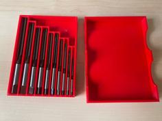 Amazon’s 10 Pc Uxcell Metric Hand Reamer Set Case 3D Printer Model