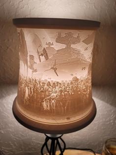 Star Wars Lampshade 3D Printer Model