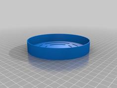 Round Plant Saucer 3D Printer Model