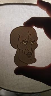 Handsome Squidward 3D Printer Model