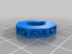 Combination Lock 3D Printer Model