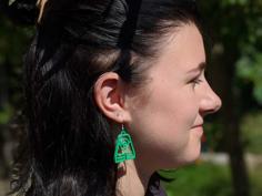 Avatar Earrings 3D Printer Model