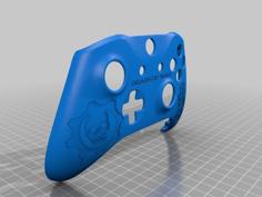 Xbox One S Custom Controller Shell: GOW Edition 3D Printer Model