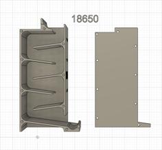 Battery Dispenser – Size 18650 3D Printer Model