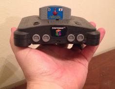 π64 (mini N64 Case For RPi3 & 4) 3D Printer Model