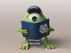 Mike Wazowski(Monsters University) 3D Printer Model